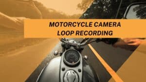 Capture your rides like a pro with Motorcycle Camera Loop Recording!